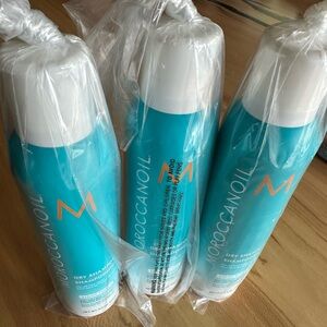 3 FULL SIZE MOROCCAN OIL/MOROCCANOIL DRY SHAMPOO LIGHT TONES